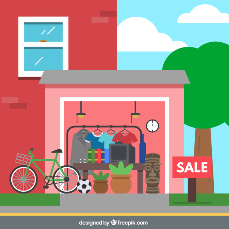 A garage sale | BestGuy Moving Company Bergen County, NJ